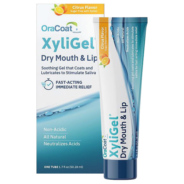 OraCoat XyliGel for Dry Mouth and Tooth Decay - Citrus - 1.7 fl oz